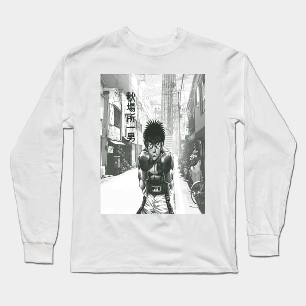 Ippo Long Sleeve T-Shirt by --